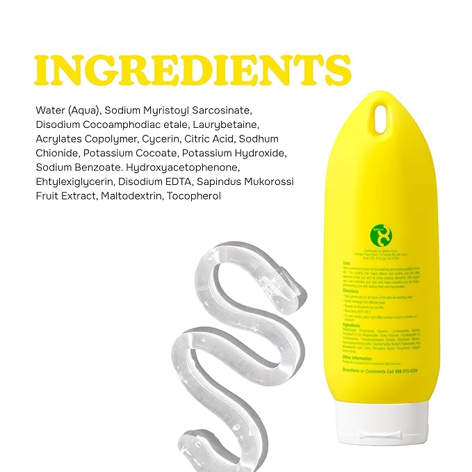 LIFEGUARD After Sun Aloe Gel - Cooling and Soothing Aloe Gel for After Sun Care and Sunburn Relief, Instant Hydration and Moisturizer, Lightweight Texture - 8 fl. oz.