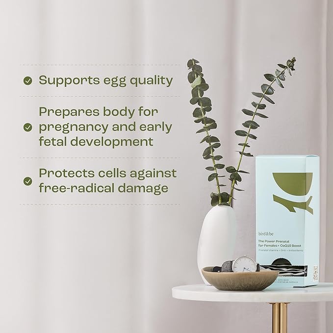 bird&be The Power Prenatal for Females with Coq10 Boost