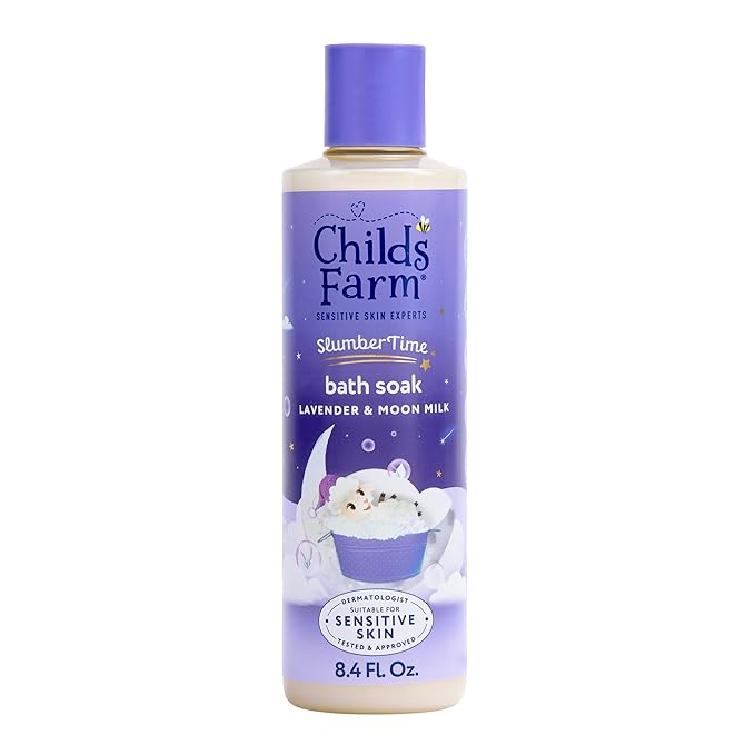 Childs Farm SlumberTime Bath Soak, Lavender & Moon Milk 250ml US