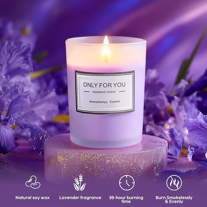 Christmas Gifts for Women Mom Daughter Her Wife Girlfriend Best Friend - Unique Birthday Valentines Mothers Day Gifts - Lavender Self Care Get Well Soon Gifts, Spa Gift Baskets w/Blanket Care Package