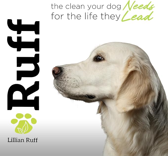 Ruff by Lillian Ruff Deshedding Dog Shampoo | Coconut Lime | Vitamin E, Omega-3, Aloe & Coconut Oil | Relieves Shedding, Itching & Hot Spots | Moisturizing & Deodorizing | Safe for Puppies | USA Made