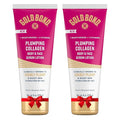 Gold Bond Plumping Collagen Body and Face Serum Lotion, Lightweight Hydrating Moisturizer with Collagen Peptide Complex, Jojoba and Grapeseed Oils to Visibly Plump Skin, Cherry Blossom, 8 oz, 2 Pack