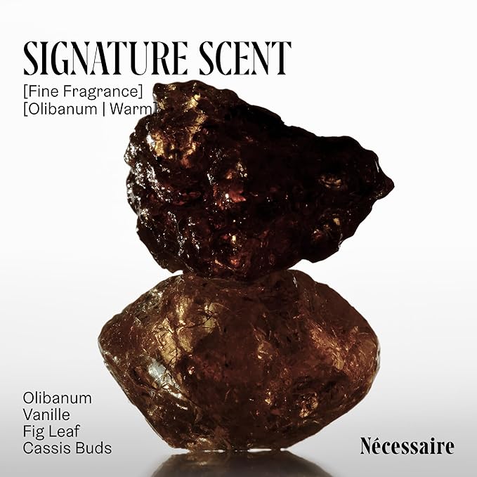 Nécessaire The Body Wash Olibanum. Natural Body Wash for Women + Men. Radiance Cleanse. Multi-Enzyme Gel Cleanser for Dull Skin. Notes of Vanilla, Fig Leaf, and Cassis Buds. 8.4 Fl Oz.