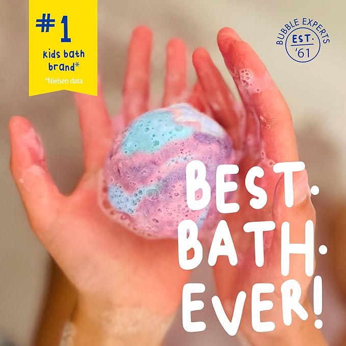 Mr. Bubble Galaxy Bath Bombs, Signature Bubble Gum Scent, Set of 8 Different Bath Bomb Planets