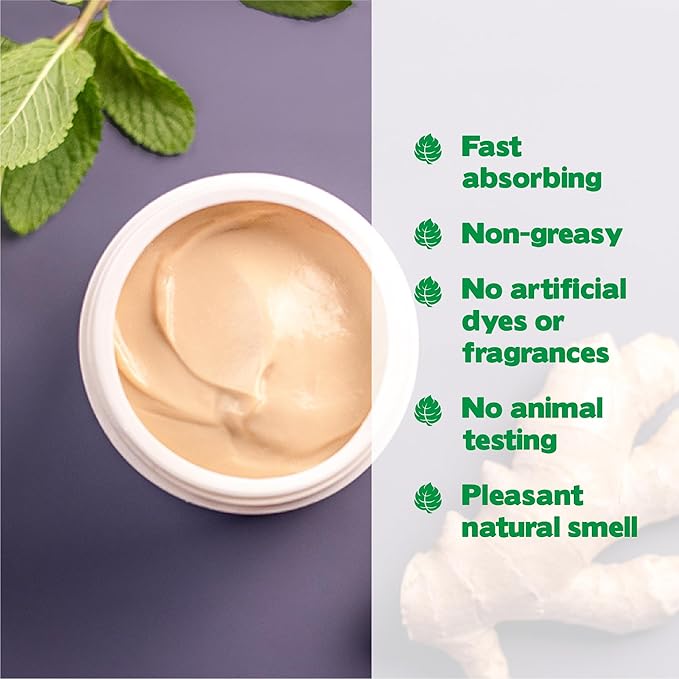 HillVital Joint and Muscle Support – Sore Muscle Relief, Comfort Balm for Aching Joints, Neck, Hands, Feet, Back, Non Greasy Body Rub Sore Muscles Cream, Strong Topical Mixture for Pain Complaints