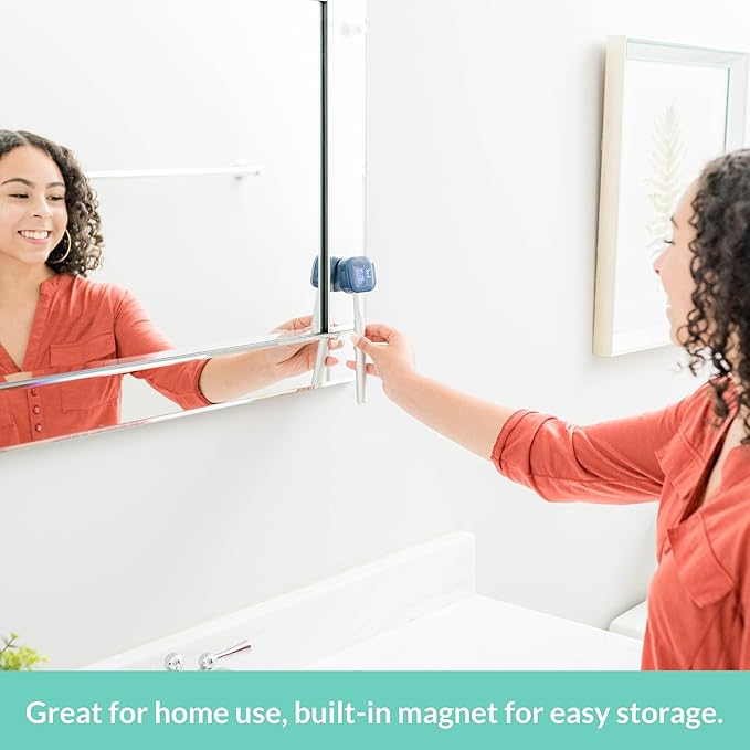 Bril UV-C Toothbrush Sanitizer and Holder, Portable Cleaner, Travel Cover, Magnetic Holder, and Rechargeable Case for Any Size Toothbrush, Black