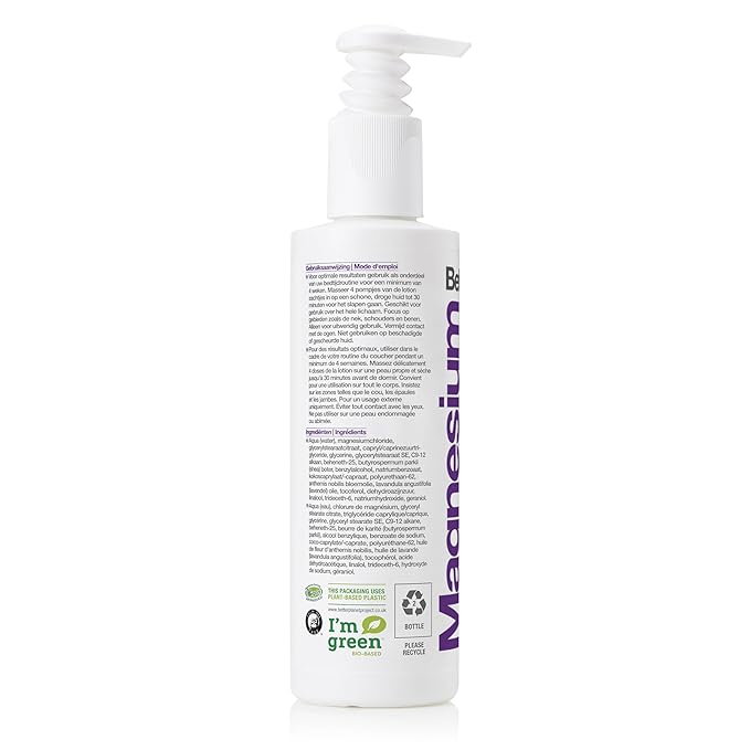 BetterYou Magnesium Sleep Body Lotion - Relaxing Body Lotion - Magnesium Body Cream with Lavender and Chamomile Blend - Sore Muscle Relief - 6.08 oz (Pack of 2)