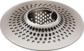 LEKEYE Shower Drain Hair Catcher/Bathroom Drain Cover/Bathtub Drain Strainer/Shower Stall Drain Protector(Brushed Nickel)
