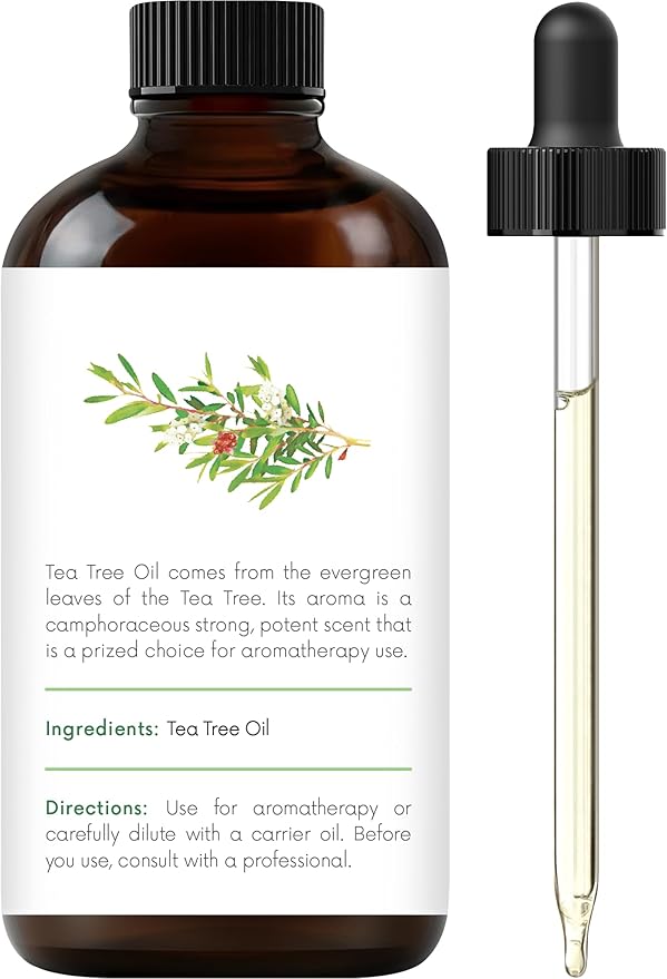 Handcraft Blends Tea Tree Essential Oil – 1 Fl Oz – 100% Pure and Natural – Premium Grade Essential Oil for Diffuser and Aromatherapy, Skin, Massage, Candle and Soap Making Fragrance