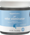 Amazon Basics Gel Odor Eliminator, Activated Charcoal, Fragrance Free, 17 Oz, Pack of 1