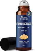 Frankincense Essential Oil Roll-On Blend 10 ml - Pure, Natural Oil with Grapeseed for Aromatherapy & Skin Care - Nexon Botanics