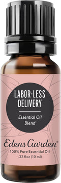 Edens Garden Labor-Less Delivery Essential Oil Blend- 100% Pure Premium Grade, Undiluted, Natural, Therapeutic, Aromatherapy, The Best for Diffusing, Skin, Face, Humidfiers 10 ml (.33 fl oz)