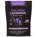 Calming Lavender Foot Soak with Epsom Salt, Made in USA, Foot Soak Soothes Tired Feet, Athletes Foot, Stubborn Foot Odor, Softens Calluses & Helps Treat Toenail, 16 oz 1 lb