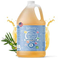 Brittanie's Pure Organic Castile Liquid Olive Oil Soap Refill, 1 Gallon Unscented | Face, Body Wash, All Purpose Cleaner, Dishes, Pets, Laundry | Vegan, Biodegradable, Made in USA