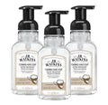J.R. Watkins Foaming Hand Soap Pump with Dispenser, Moisturizing Hand Soap Foam, Alcohol-Free and Cruelty-Free, Use for Kitchen or Bathroom, Coconut, 9 fl oz, 3 Pack