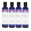 Master Massage Organic Massage Oil - 8 fl oz, Soothing Sense, Water-Soluble, Skin-Nourishing Formula for Relaxation, Ideal for Massage Therapy and Home Use, Pack of 4