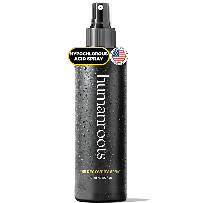 Hypochlorous Acid Spray for Face – Face Mist Toner with Electrolyzed Water (6oz), Lightweight Hydrating Recovery Spray for All Skin Types – Non-Comedogenic Formula, No Added Fragrances