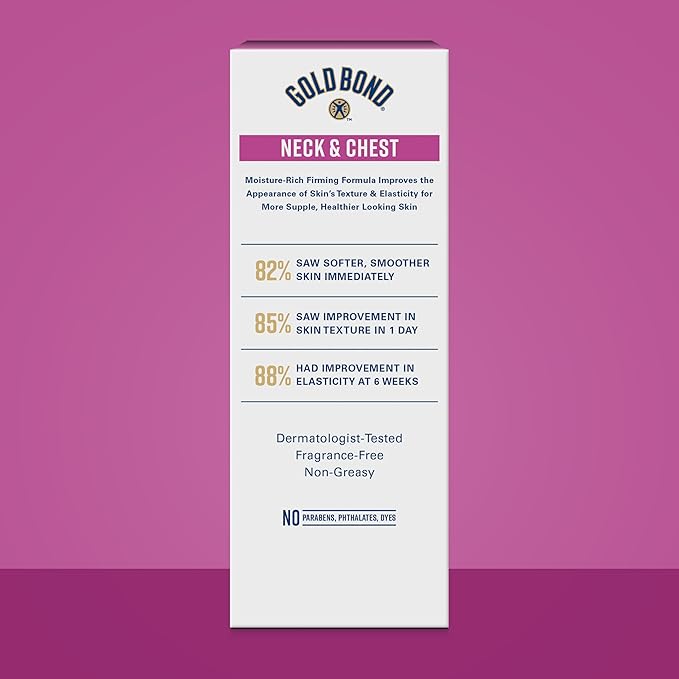 Gold Bond Age Renew Neck & Chest Firming Age Renew Cream, 2 oz., Clinically Tested Skin Firming Cream