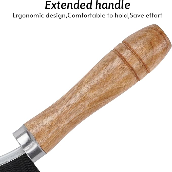 Crevice Cleaning Brush, Hard Bristle Grout Brush Gap Cleaner Tool for Tight Groove Spaces, Kitchen, Bathroom, Sliding Shower Door, Faucets Corners, Tiles, Sink and Windows Track