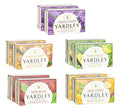 Yardley London Soap Bath Bar Bundle - 10 Bars: English Lavender, Oatmeal and Almond, Aloe and Avocado, Cocoa Butter, Lemon Verbena 4 Ounce Bars (Pack of 10, Two of each)