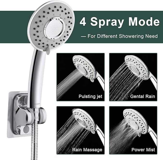 Sink Hose Shower Sprayer Attachment - Faucet Extension w/ 5 Adapters For Bathroom Bathtub, Kitchen Faucet, Utility Laundry Tub, Garden Hose Thread Spout For Delta, Moen, Kohler, American Standard