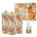 ROMIIE ZOI Citrus Zest Foaming Hand Soap Refill Gift Set – 3 Pack (33.8 Fl Oz Each) with Refillable Dispenser, Moisturizing, Biodegradable & Chemical-Free Formula for Kitchen, Bathroom, Sensitive Skin