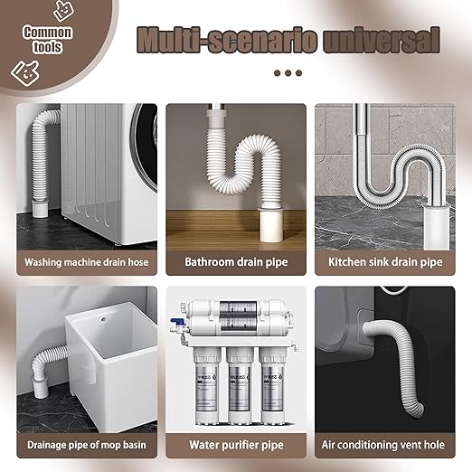 10-Pack Premium Waterproof Wall Repair Sealing Clay Duct Seal Ideal for Wall Hole Repair, Air Conditioning and Drainage Pipes Quick and Easy Solution