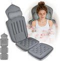 Upgraded Full Body Bath Pillow for Bathtub,Luxury Thick Bath Cushion for Soaking Tub with 192 Suction Cups,Full Body Bathtub Pillows for Head and Neck Shoulder Support,4D Air Mesh, 53" x 16" Dark Gray