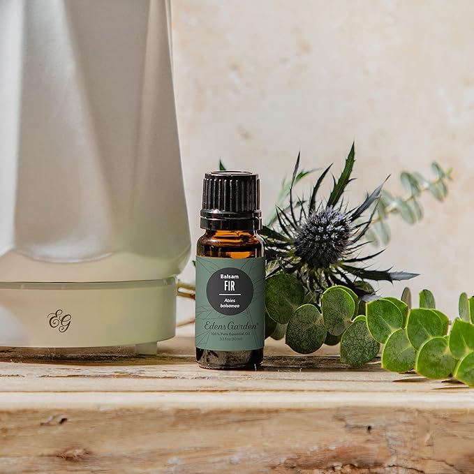 Edens Garden Fir- Balsam Essential Oil- 100% Pure Premium Grade, Undiluted, Natural, Therapeutic, Aromatherapy, The Best for Diffuser, Candle, Humidifiers, Kid Safe 10 ml (.33 fl oz)