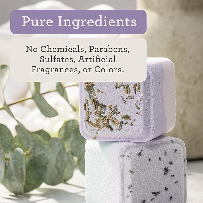 Lizush Luxury Spa Gifts for Women – 7 Piece Lavender Gift Set with Candle, Gift Baskets for Women, Body Care Set for Mom, Birthday Box, Relaxation & Self Care Spa Kit for Wife – Handmade in the USA