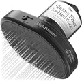 Qure Shower Filter Head for Hard Water, healthier Hair, Skin & Nails, Reduces 99% Chlorine, High Pressure Showerhead, Improve your Beauty and Skincare Routine, Dermatologist-approved - Black