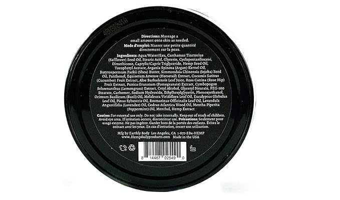 Intensive Cream - Muscle, Knee, Back, Joint and Shoulder Topical Rub - Organic | 1.7 Ounces (Classic Mint, Pack of 1)