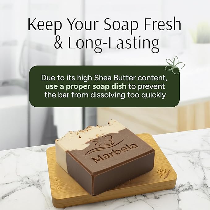Marbela Cosmetics Yamma Jamma Handmade Soap Bar - Made in USA, Vegan Friendly, Palm Oil Free, Natural Bar Soap - Gentle Face & Body Soap for Daily Skin Care, Moisturizing & Nourishing - 3.5 oz