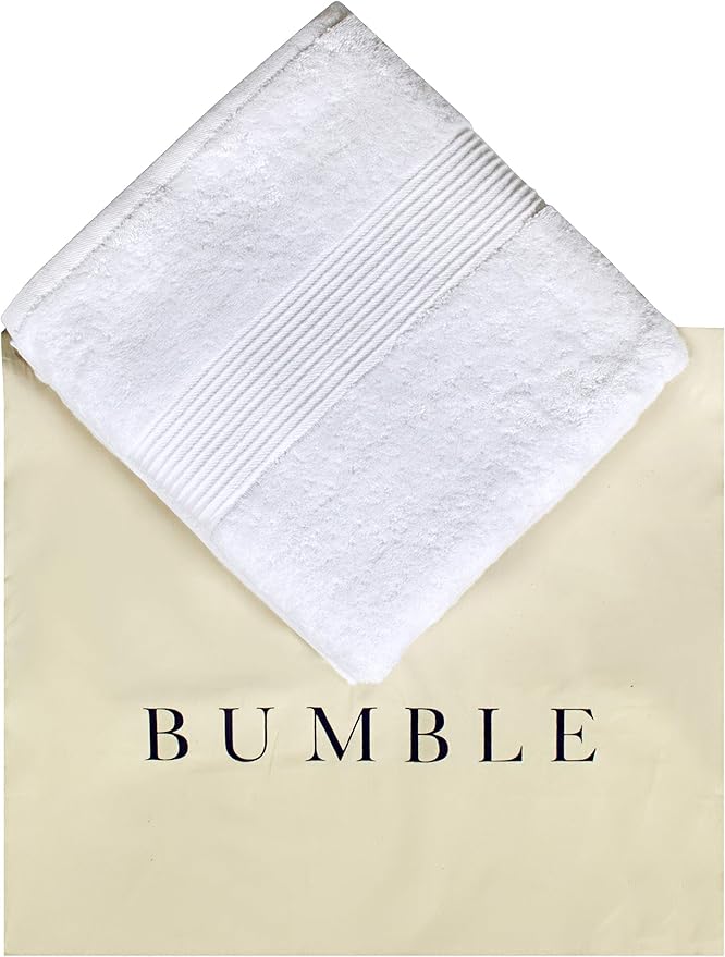 Luxury Oversized Bath Towels | Hotel Quality | Soft & Highly Absorbent |Quick Dry | 650 GSM Bath Sheets| Combed Cotton | Thick & FluffyBathroom Towels | White - 4 Pack