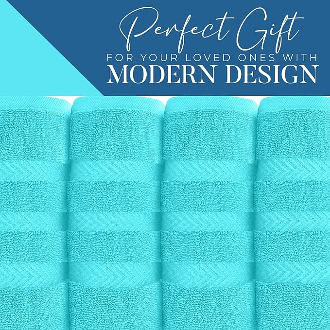 DAN RIVER 2 Pack Luxury Bath Sheets 35x70, 600 GSM, Soft & Quick Dry 100% Ring Spun Cotton Towels Ideal for Hotels, Spas, Gyms & Salons Extra Large, Turquoise