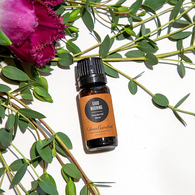 Edens Garden Good Morning Essential Oil Blend- 100% Pure Premium Grade, Undiluted, Natural, Therapeutic, Aromatherapy, The Best for Skin, Candle, Humidifiers 30 ml (1 fl oz)