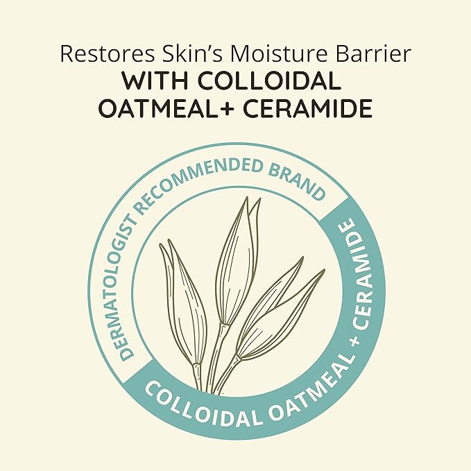 Aveeno Calm + Restore Skin Therapy Balm, Soothing & Moisturizing Skin Protectant for Sensitive Skin, Colloidal Oatmeal & Ceramide to Help Fight Dry Skin, Fragrance- & Steroid-Free, 1.7 oz