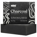 Keika Charcoal Black Soap Bar for Eczema, Psoriasis, Face, Body, Men Women Teens with Oily Skin, 5 oz.
