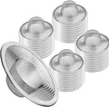 50pcs Heavy Duty Stainless Steel Slop Basket Filter Trap, 2.75" Top / 1" Mesh Metal Sink Strainer,Perfect for Kitchen Sink/Bathroom Bathtub Wash Basin Floor Drain Balcony Drain Hole,Utility…