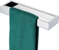 KOKOSIRI Towel Holder Chrome Hand Towel Bar Rack 12-Inch Kitchen Holder Polished Stainless Steel for Bathroom Hardware Wall Mounted, 1 Pack B4008CH-L12