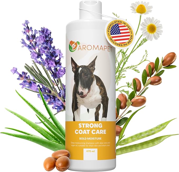 Sensitive Care -Tangle-Free-Silky Shine Softening and detangling Shampoo, Delicate Coat Clean & Odor Control Shampoo – Advanced Shine Formula for Dogs (Bull Terrier, 16 Fluid Ounces)