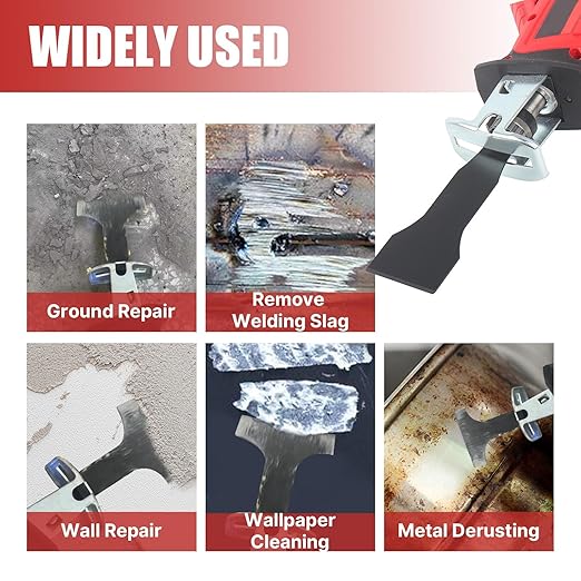 4inch (100mm) HCS reciprocating Saw Blade Saber Shovel Length Cleaning Tool for Removing Tile Grout Glue Gaps, etc.…