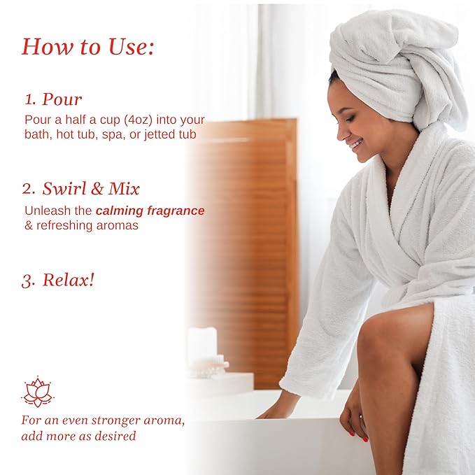 Relax Spa & Bath, Epsom & Dead Sea Salts, Aromatherapy Bath Salts for Hot Tub, Bath, or Spa, Infused with Magnesium, Honey Mango Scent