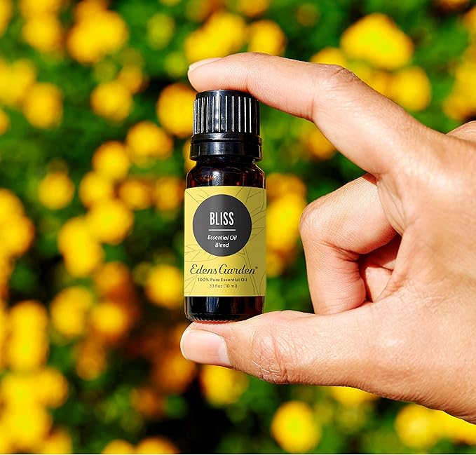Edens Garden Bliss Essential Oil Blend- 100% Pure Premium Grade, Undiluted, Natural, Therapeutic, Aromatherapy, The Best for Diffusing, Candle, Laundry, Humidifiers 10 ml (.33 fl oz)
