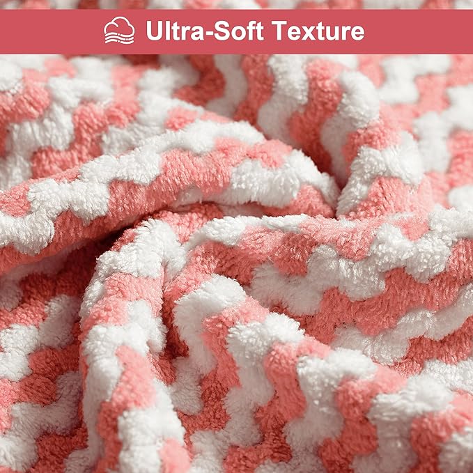 JOYMOOP 54 Packs Microfiber Cleaning Cloths, 10" x 10" Kitchen Towels – Reusable Cleaning Rags, Lint-Free, Super Absorbent Cleaning Cloths for Kitchen, Car, and Household Cleaning, Pink