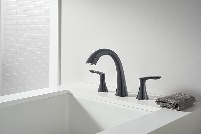 Pfister Weller Roman Tub Trim, Valve Not Included, 2-Handle, 3-Hole Install, Tuscan Bronze Finish, RT65WRY