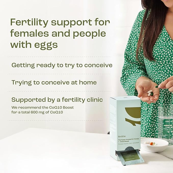 bird&be The Power Prenatal for Females with Coq10 Boost