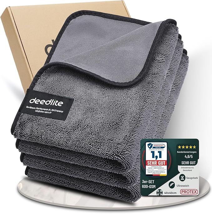 Shiny Bath Wipes Shower Cleaning Cloths, Premium Car Drying Towel | Ultra Absorbent Twisted-Loop Design| Microfiber Towel for Car, Shower Cabin, Household