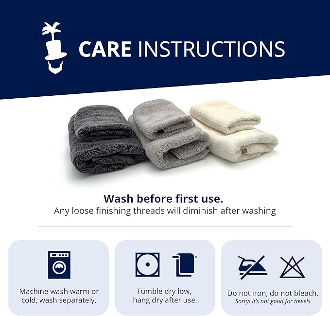 Lincoln & Palm 3 Piece Turkish Towels Set, Thick, Soft, Plush 700 GSM Spa & Hotel Quality, Silver Infused SILVERbac | Bath 58x30, Hand 30x16, Face Wash Cloth 13x13 (3 Piece Towel Set, Charcoal)