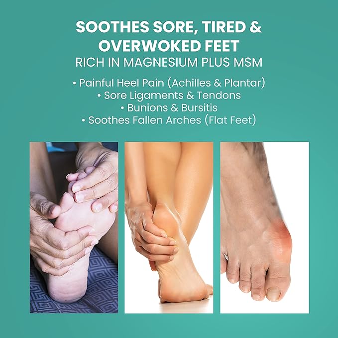3 Pounds-Tea Tree, Peppermint, Foot Soak | MSM with Epsom Salt Soothes Burning & Itching from Athletes Foot & Foot Odors-Softens Dry Calloused Heels Made by Purely Northwest